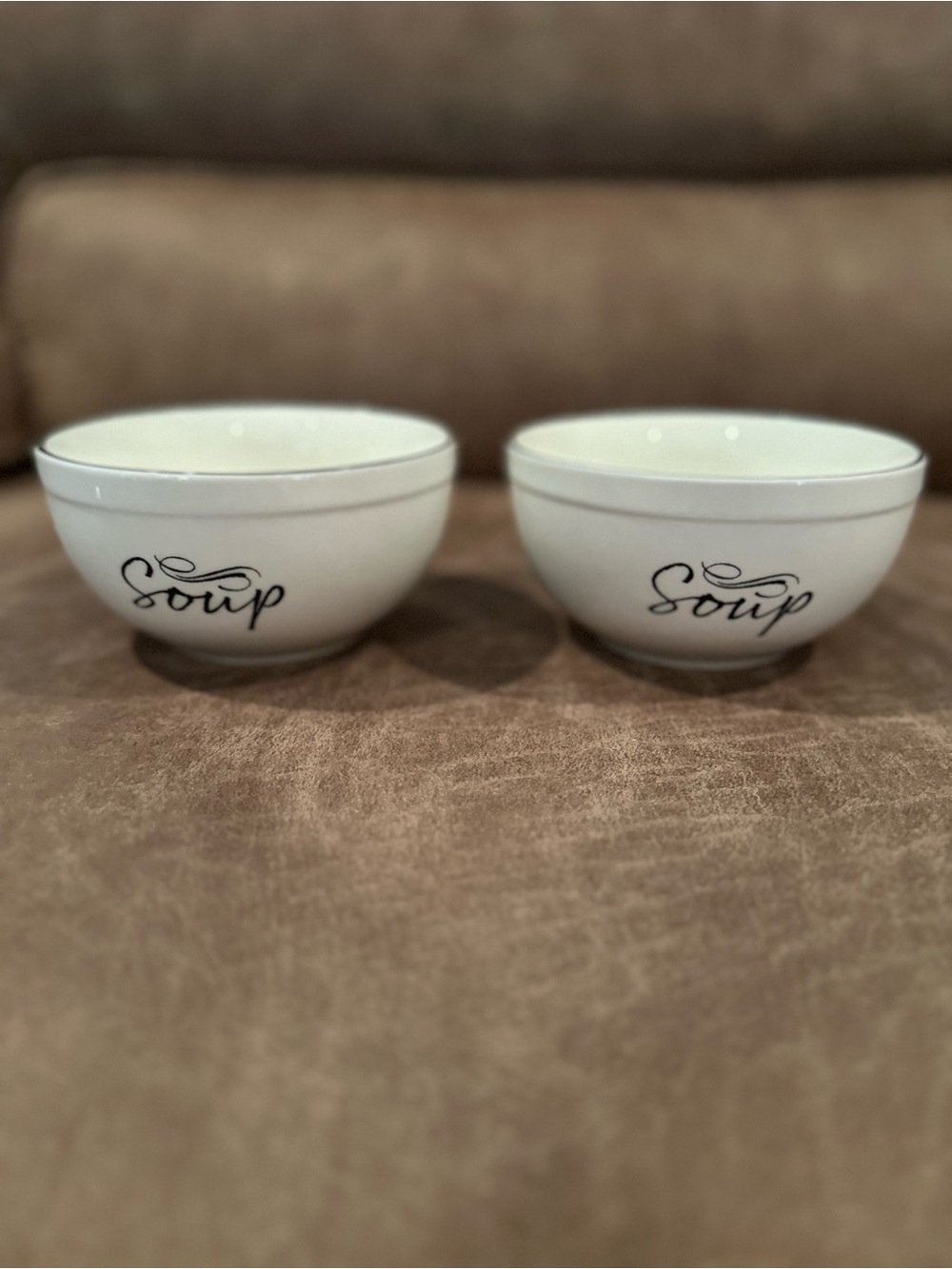 Harry & David Soup Bowls